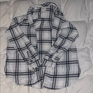 Boyfriend fit American Eagle flannel